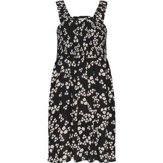 Kaffe Kathora Amber Dress Kjoler 10510038 Black/Chalk/Red Petit Fleur (46)
