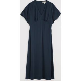 Seasalt Cornwall Seasalt Cornwall Blue Evenglow Satin Dress