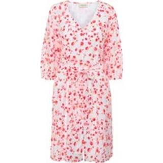 Cream Crgiselle Dress Kjoler 10613623 Pink Red Flower (44)