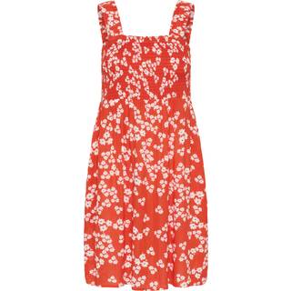 Kaffe Kathora Amber Dress Kjoler 10510038 Red/Chalk/Red Petit Fleur (40)