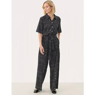 Part Two Tillapw Ju Bukser 30309874 Black Dot Print (34)