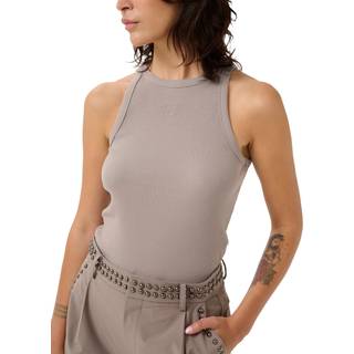 Gestuz Gzdrew Logo Tank 2.0 Toppe & T-Shirts 10910066 Rock Ridge (SMALL)