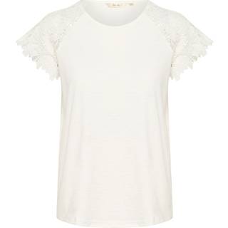 Cream Crfin Tshirt Toppe & T-Shirts 10613956 Snow White (MEDIUM)