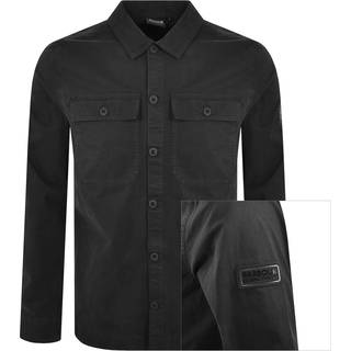 Barbour International Arlo Cotton Overshirt Black