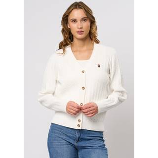 Gill Cable Knit Cardigan - U.S. Polo Assn - Kvinder - L