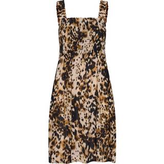 Kaffe Kathora Amber Dress Kjoler 10510038 Leopard Print (44)