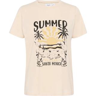 Saint Tropez KuviSZ T-shirt - Hvid - Str XL - Damer