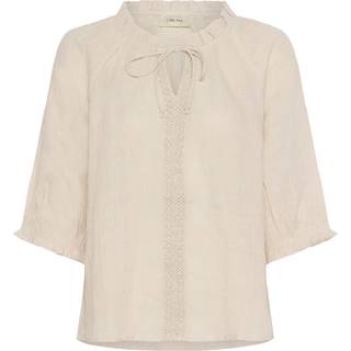 Cream Crbellis Lace Blouse Bluser 10613469 Crispy Sand (S/M)