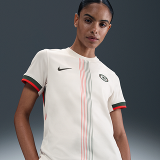 Chelsea FC 2025/26 Stadium Away Nike Dri-FIT Replica-fodboldspillertrøje til kvinder - grå - XL (EU 48-50)