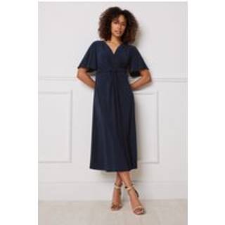 M & Co Short Sleeve Twist Dress42