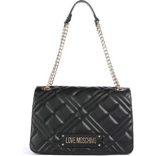 Love Moschino Quilted Skuldertaske sort