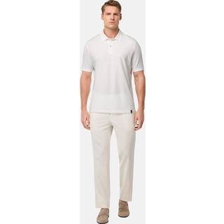 BOGGI MILANO Herren Polo-Shirt weiß
