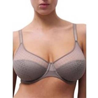 Chantelle EasyFeel Norah Chic BH med bøjle, brun, Størrelse: 90E, Dame