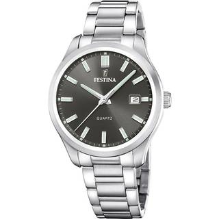 Festina Acero F20736/5 - Herre - 42 mm - Quartz - Mineralglas