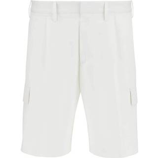 BOGGI MILANO Herren Cargoshorts weiß