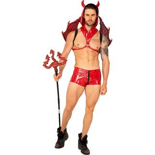 5082 - 2pc Lucifers Desire Devil - Stor / rød