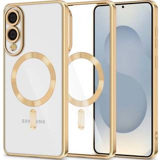 Samsung Galaxy S25 Edge Tech-Protect MagFlex Cover - MagSafe-kompatibelt - Klar / Guld