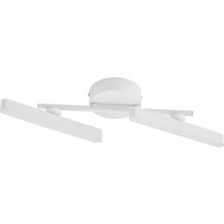 Lindby LED-spotlight Eldrin, hvid, 2 lyskilder, lysliste