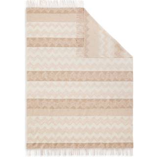 Missoni Blankets - 'Gessetti' throw, natural in NATURAL 55%Wool, 20%Acrylic, 15%Polyam