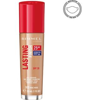 Rimmel london lasting finish SPF20 full coverage lightweight foundation 303 true nude 30ml