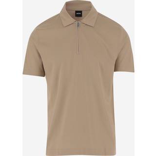 BOSS H Paras 50 Polo Shirt in Light Beige | BOSS | Norton Barrie - M