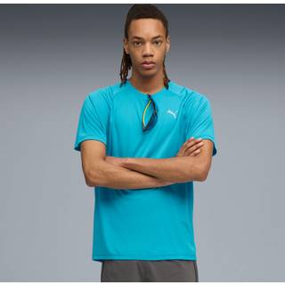 PUMA Run Velocity SS Tee Str. L Blå Herre