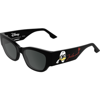 Karl Lagerfeld Unisex KLJ6168SND 1 Solbriller Bio-injekt Sort Røg Geometrisk Normal