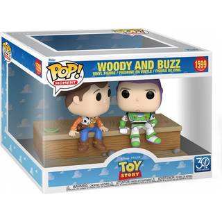 Toy Story POP Moment Vinyl Figures Woody and Buzz (30th Anniversary) 9 cm