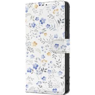 Samsung Galaxy A36 Tech-Protect Pung Cover med Magnet og Stativ - Forårsblomster