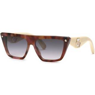 Philipp Plein Kvinde SPP177 PLEIN MUSE 07TB Solbriller Acetat Havana Brun Cat Eye Normal Skygge