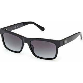 Guess Mand GU00221 01B Solbriller Injiceret Sort Røg Firkantet Normal