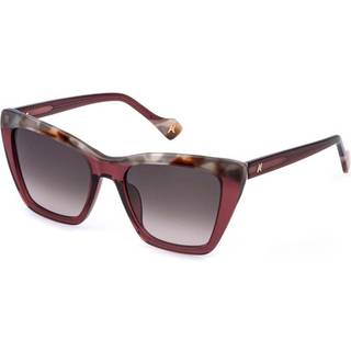 Yalea SYA198V HOMA 0AFD 55 Solbriller Kvinder Rød - Glossy Transparent Raspberry Red - 55mm