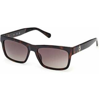 Guess GU00221 52F 57 Solbriller Mænd Tortoiseshell - Dark Tortoise - 57mm