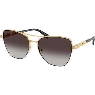 Michael Kors Kvinde MK1163 DORADO BEACH 18968G Solbriller Metal Guld Grå Firkantet Normal Skygge