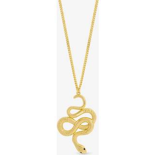 Jon Richard Jon Richard Gold Tone Snake Long Pendant