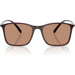 Giorgio Armani Mand AR8231U 623973 Solbriller Injiceret Brun Brun Pillow Normal