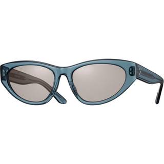 Eyevan Regina-E IDG 56 Solbriller Kvinder Blue - Transparent Indigo Blue - 56mm