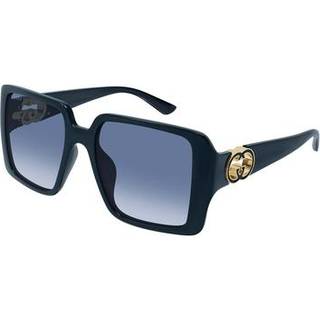 Gucci GG1692SA Asian Fit 007 54 Solbriller Kvinder Blue - Blue - 54mm