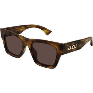 Gucci GG1835SA Asian Fit 002 53 Solbriller Kvinder Tortoiseshell - Tortoise - 53mm