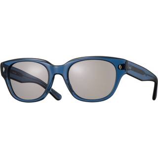 Eyevan Flash-E AQBL 54 Solbriller Mænd Blue - Transparent Aqua Blue - 54mm
