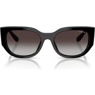 VOGUE EYEWEAR Kvinde VO5641SU W44/8G Solbriller Acetat Sort Grå Geometrisk Normal Skygge