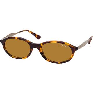 VOGUE EYEWEAR Kvinde VO5625S 320083 Solbriller Nylon Skildpadde Bronze Rund Polariseret