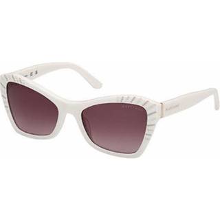 Guess by Marciano Kvinde GM00020 21F Solbriller Acetat Hvid Brun Geometrisk Normal