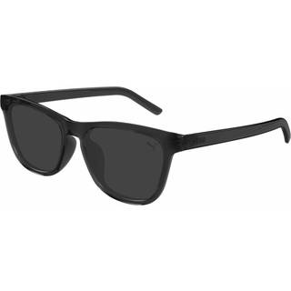 Puma PU0501SA Asian Fit 002 56 Solbriller Mænd Grå - Grey - 56mm