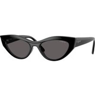 VOGUE EYEWEAR Kvinde VO5637SU W44/87 Solbriller Nylon Sort Grå Cat Eye Normal