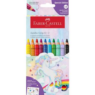 Faber-Castell Jumbo Farveblyanter Unicorn - Flerfarvet