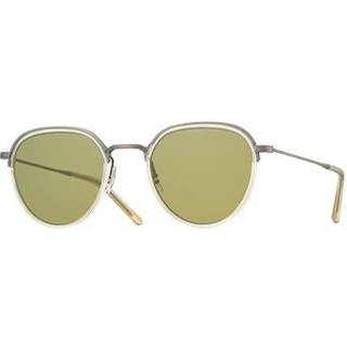 Eyevan Romney AC 48 Solbriller Mænd Hvid - Chrome Silver - 48mm