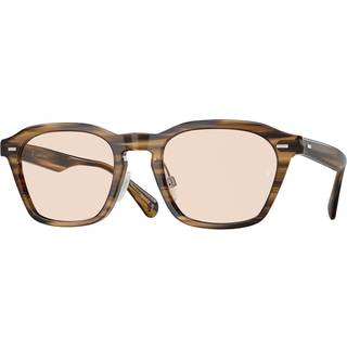 Oliver Peoples OV5593S R-11 171973 52 Solbriller Mænd Brun - Olive Green Smoke Effect - 52mm