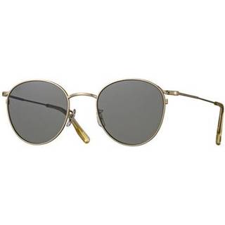 Eyevan Quincy-Sun Polarized YSV 48 Solbriller Mænd Guld - Yellow Gold - 48mm