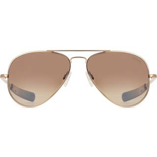 Randolph Engineering Concorde Polarized CR314 57 Solbriller Mænd Guld - 22K Chocolate Gold - 57mm